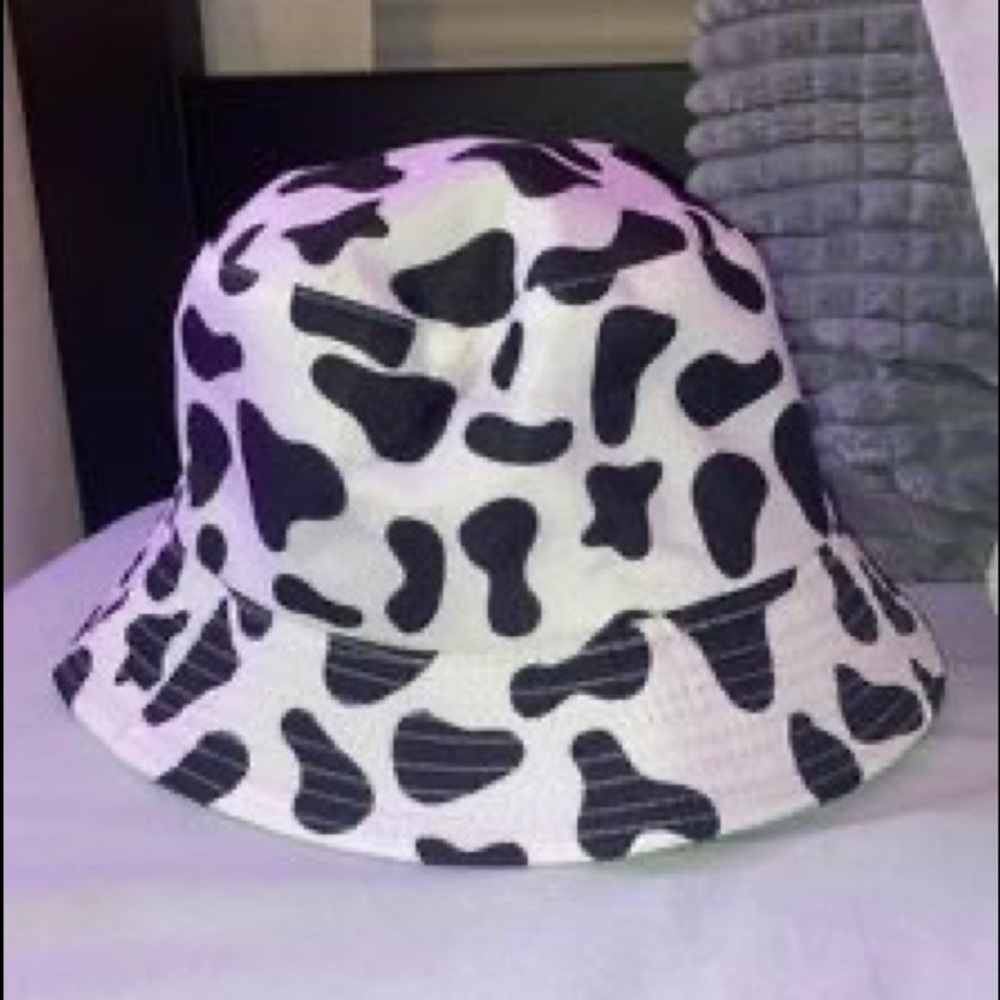 Cow Print Bucket Hat